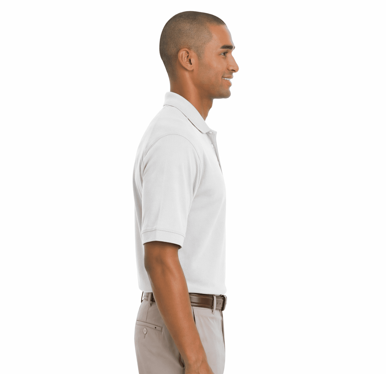 Custom Embroidered Logo Nike 100% Cotton Golf Shirt - Image 2