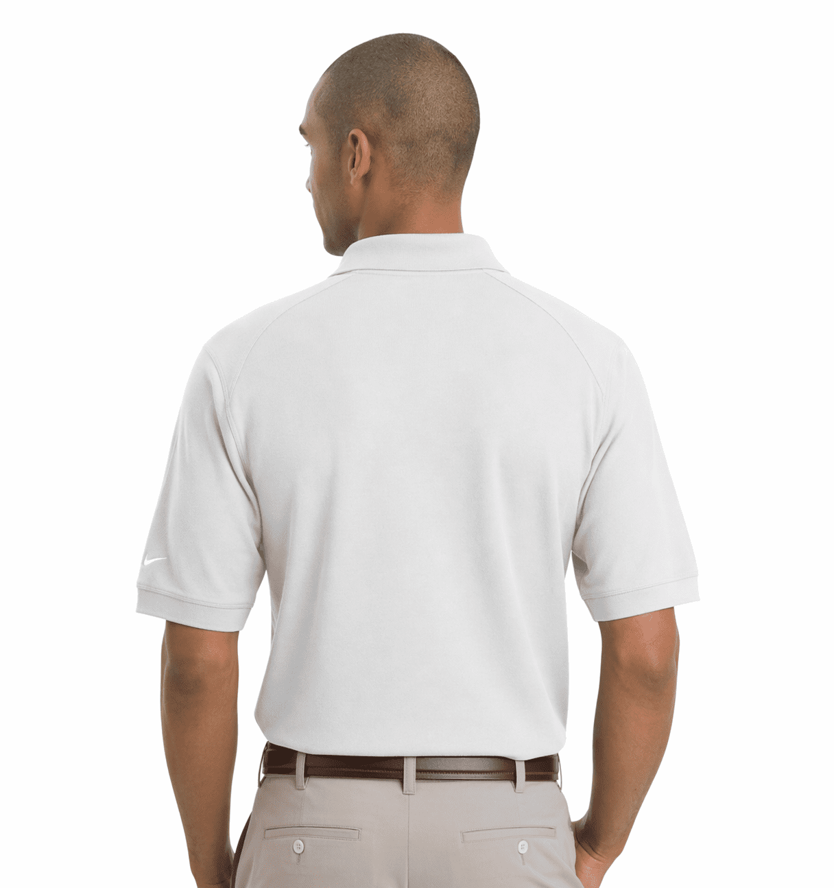 Custom Embroidered Logo Nike 100% Cotton Golf Shirt - Image 4