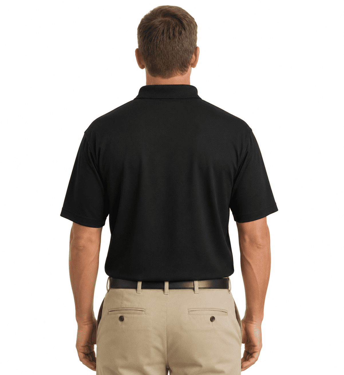 Industrial Polo Shirt with Pocket - Image 4