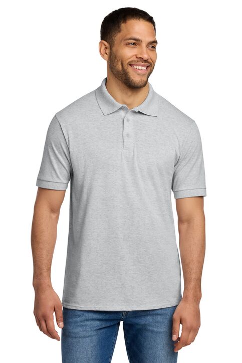 50/50 Jersey Knit Polo Shirt - Image 5