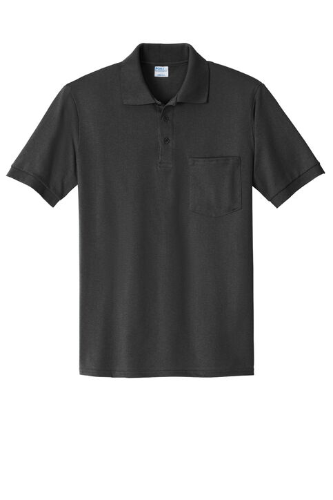 50/50 Jersey Polo Shirt with Pocket - Image 2
