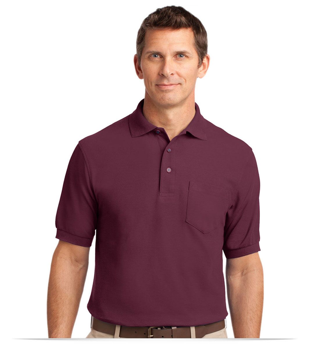 Custom Polo Shirt with Pocket