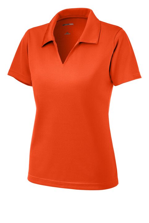 Ladies Dri-Mesh V-Neck Sport Shirt - Image 2