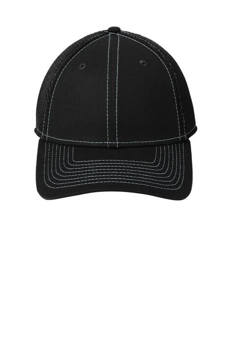 New Era Stretch Mesh Contrast Stitch Cap - Image 4