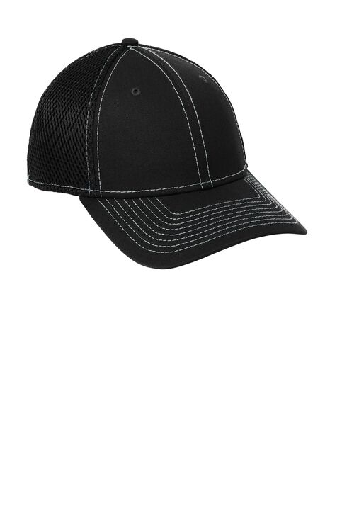New Era Stretch Mesh Contrast Stitch Cap - Image 2