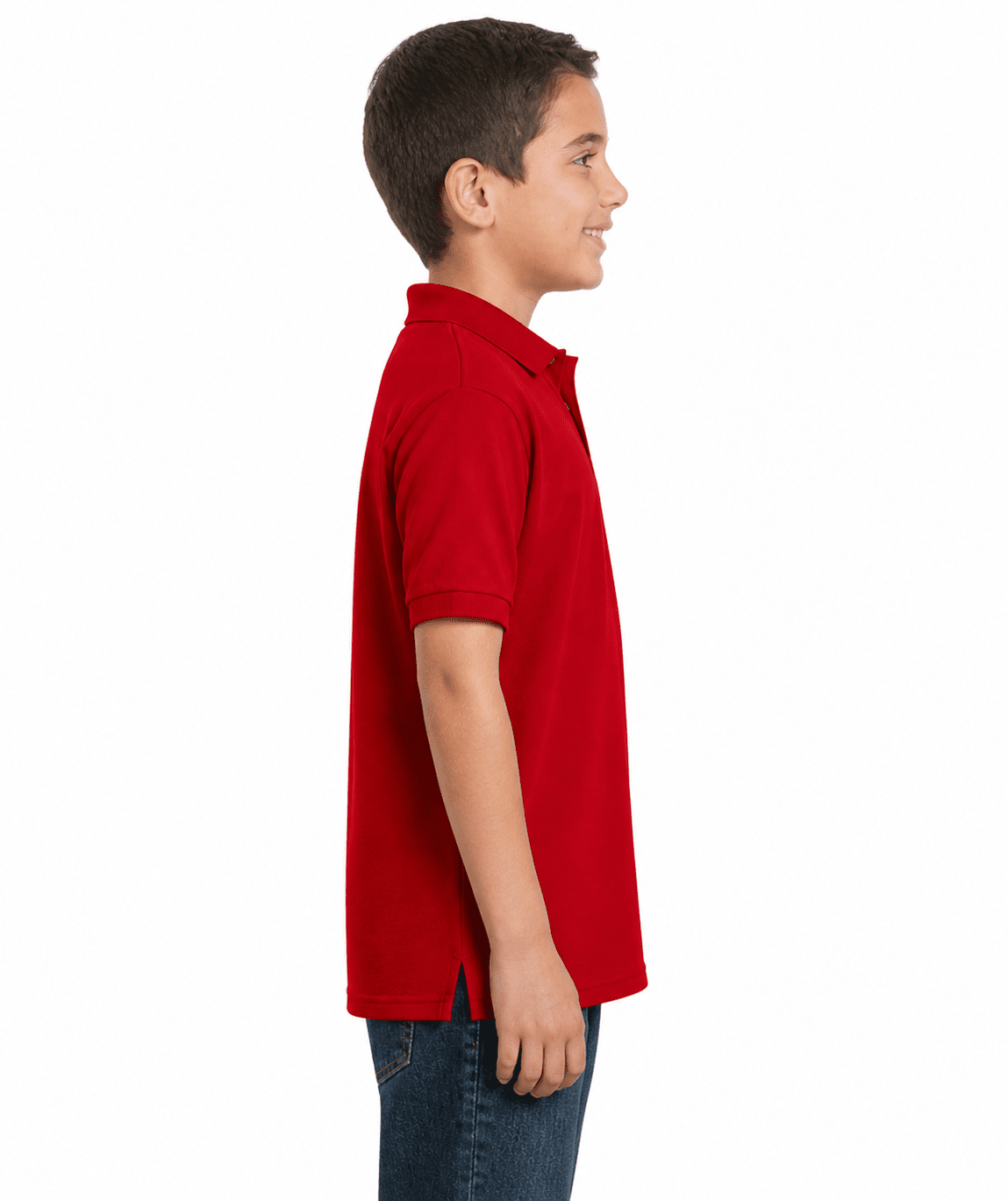 Personalized Kid’s School Shirt 65/35 Cotton/Poly - Image 2