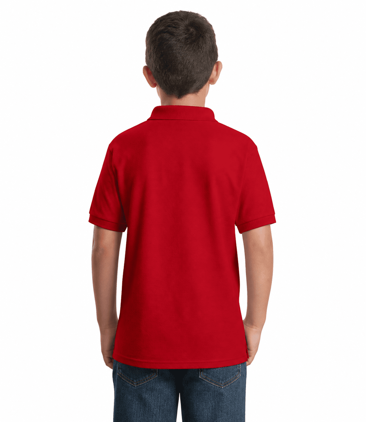 Personalized Kid’s School Shirt 65/35 Cotton/Poly - Image 4