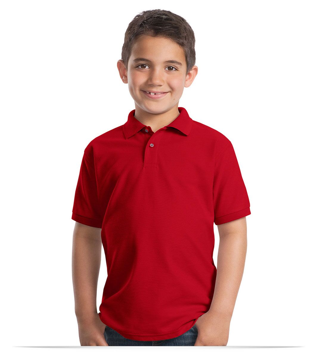 Customize Kid’s School Shirt 65/35 Cotton/Poly