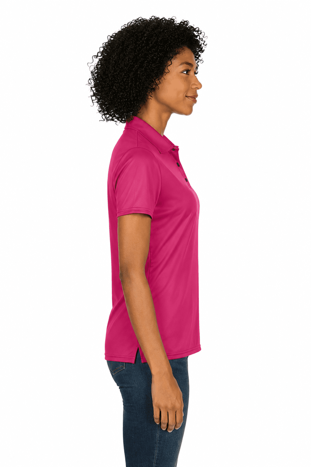 AllStar Logo Ladies Jersey Dri-Fit Polo - Image 2