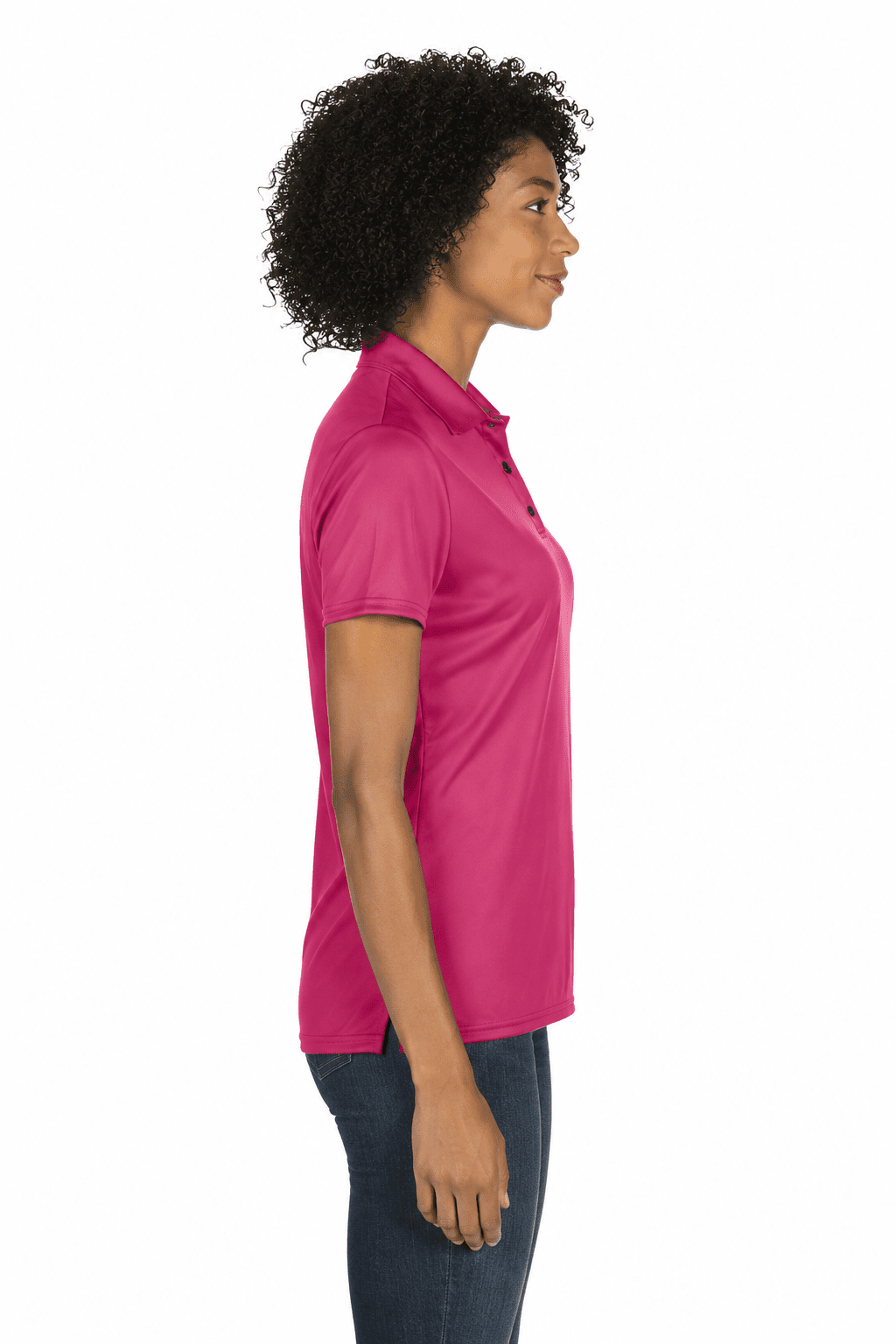 AllStar Logo Ladies Jersey Dri-Fit Polo - Image 3
