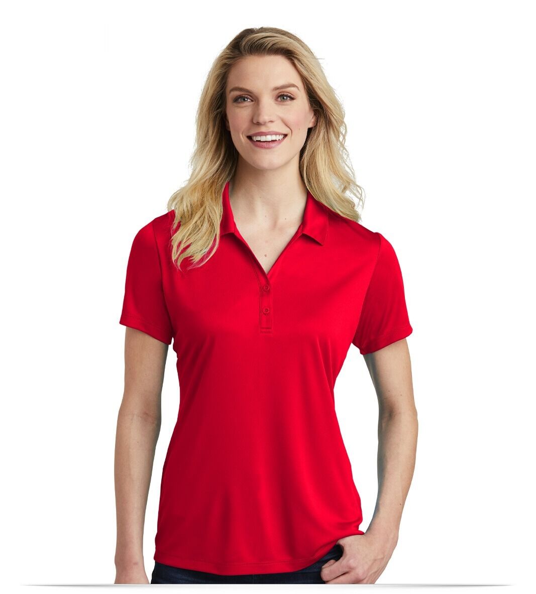 AllStar Logo Ladies Performance Piqué Polo