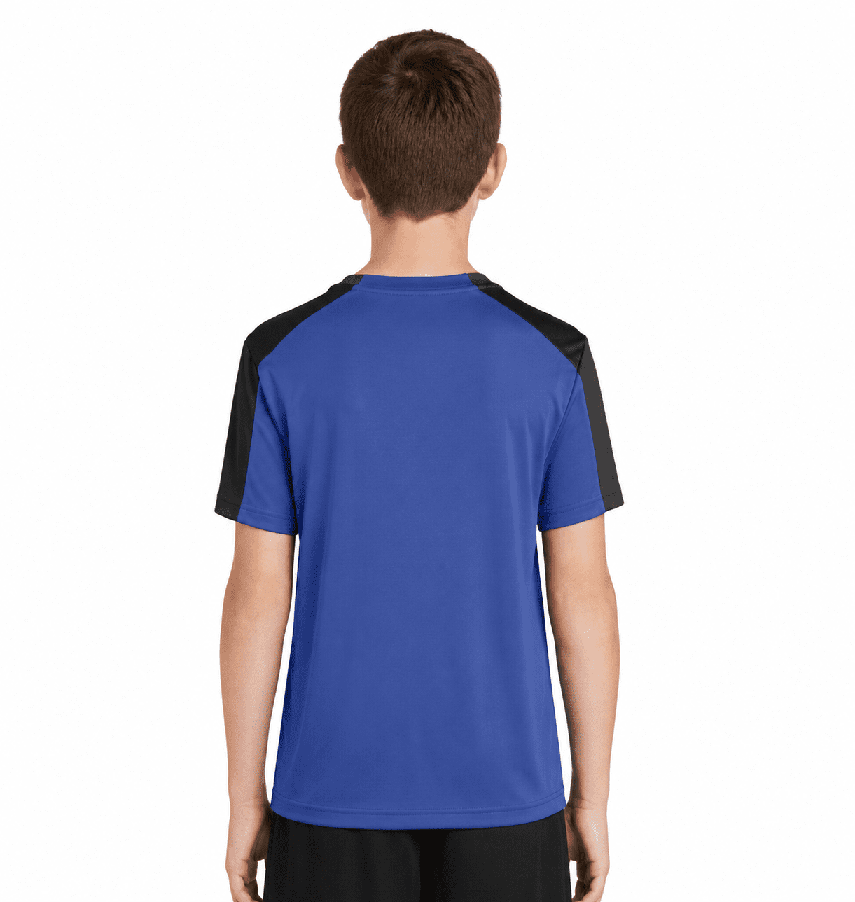 Sport-Tek Youth Sleeve-Blocked Tee - Image 4