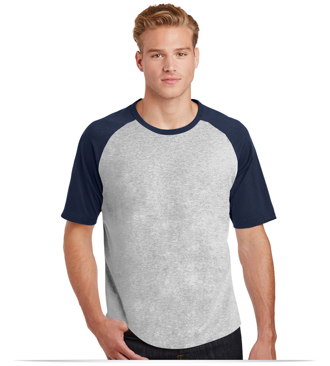 Customize Sport Tek Colorblock Raglan Jersey