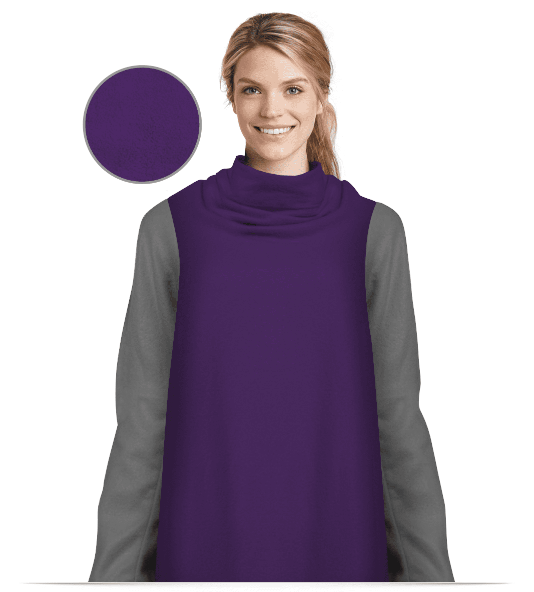 Letterman Blanket with Sleeves
