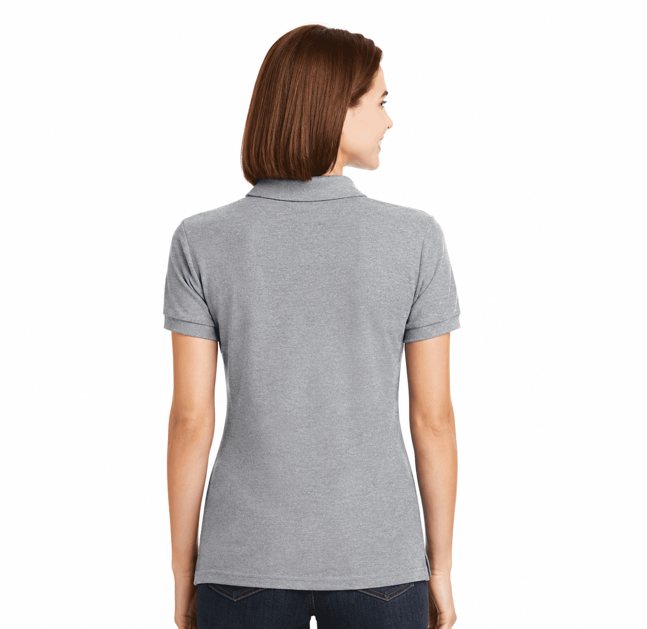 Gildan Ladies Pique Sport Shirt - Image 4