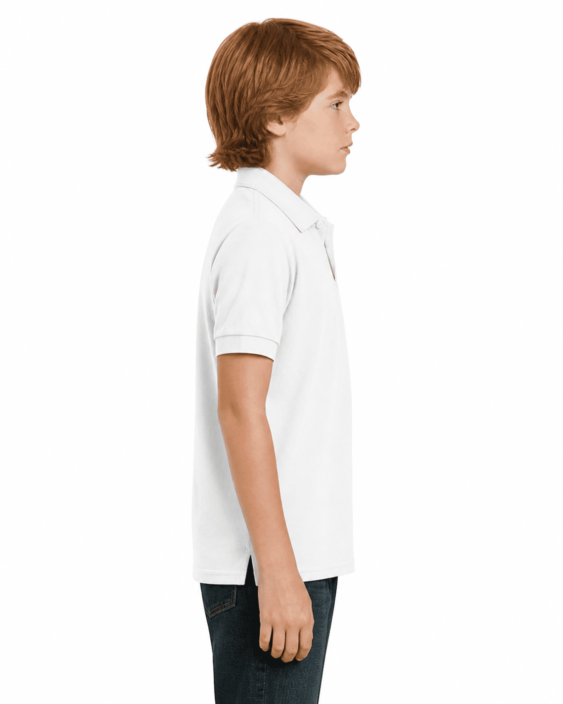 Gildan Youth DryBlend Pique Sport Shirt - Image 2