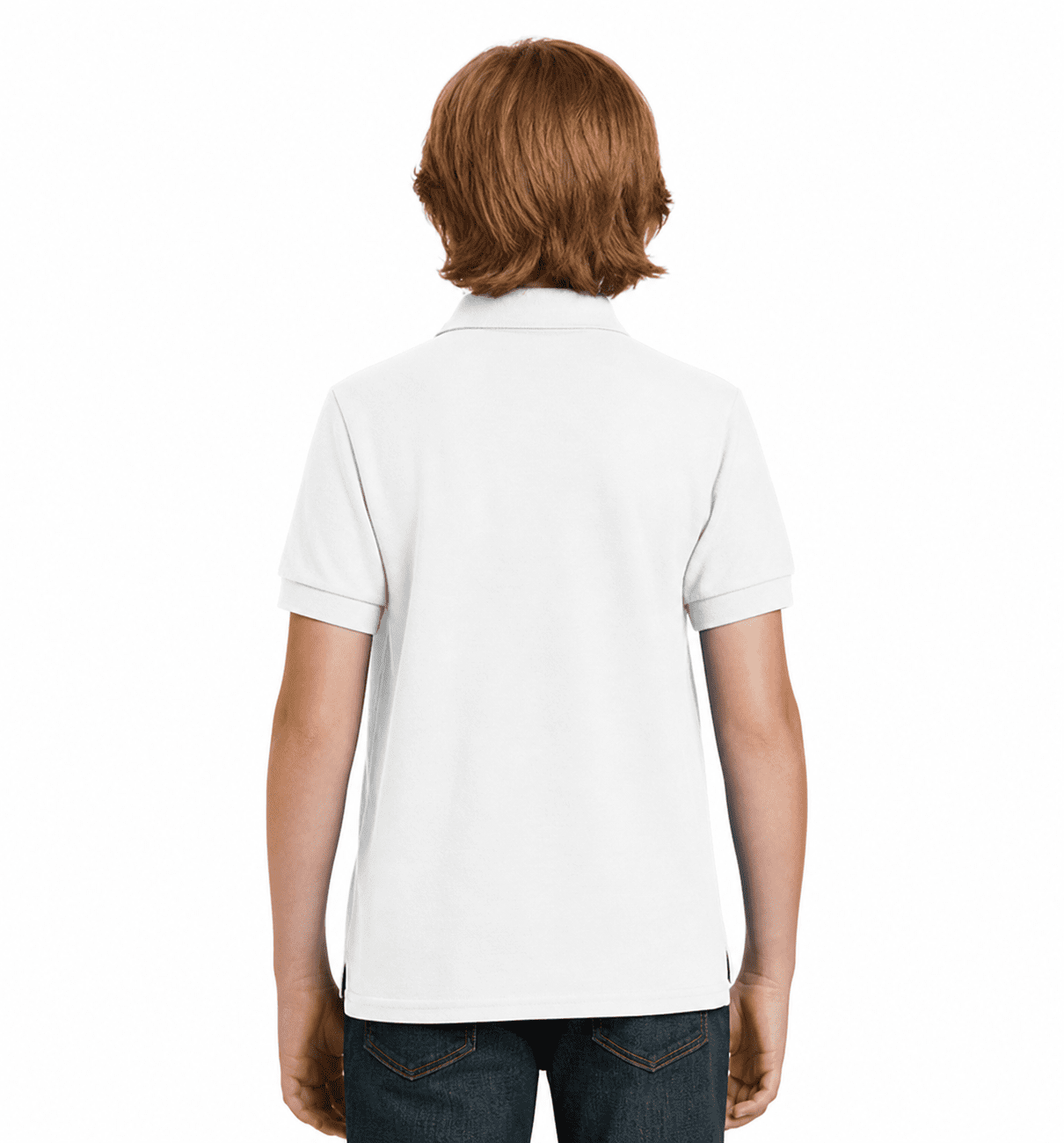Gildan Youth DryBlend Pique Sport Shirt - Image 4