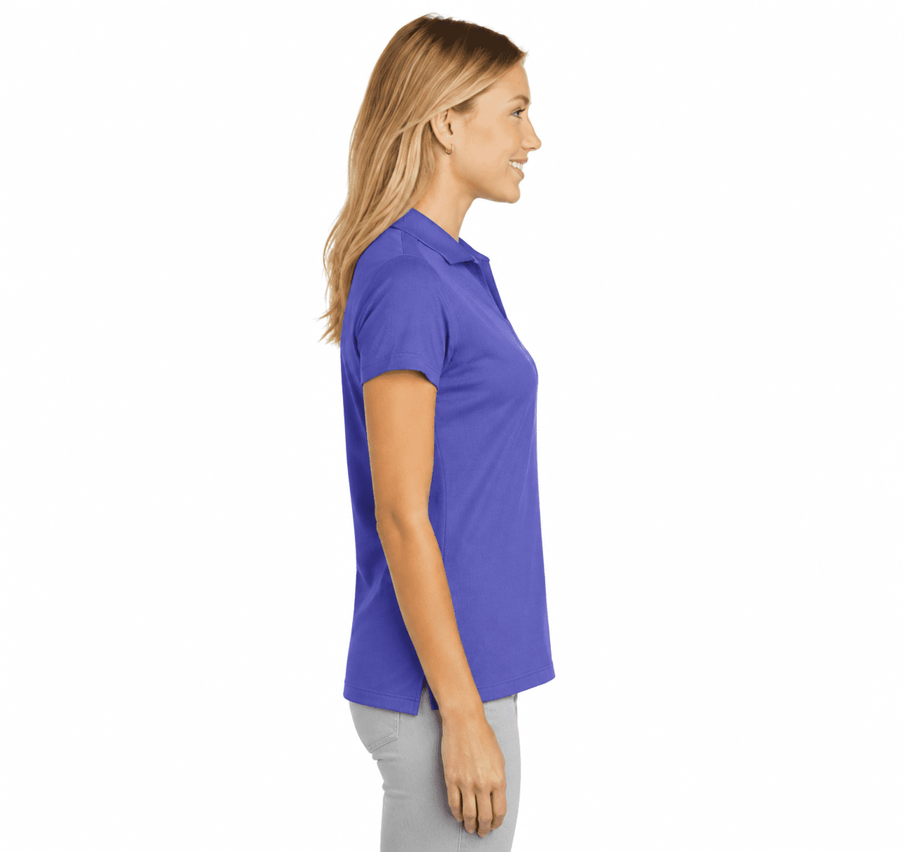 Port Authority Ladies Rapid Dry Mesh Polo - Image 2