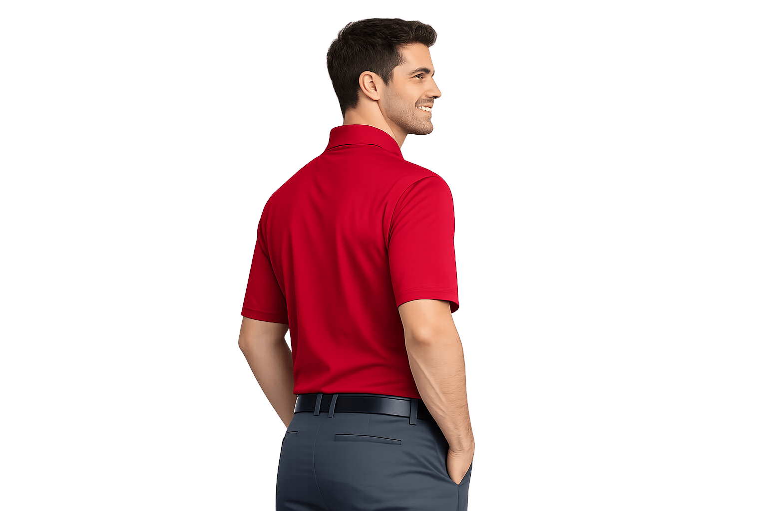 Port Authority Rapid Dry Mesh Polo - Image 4