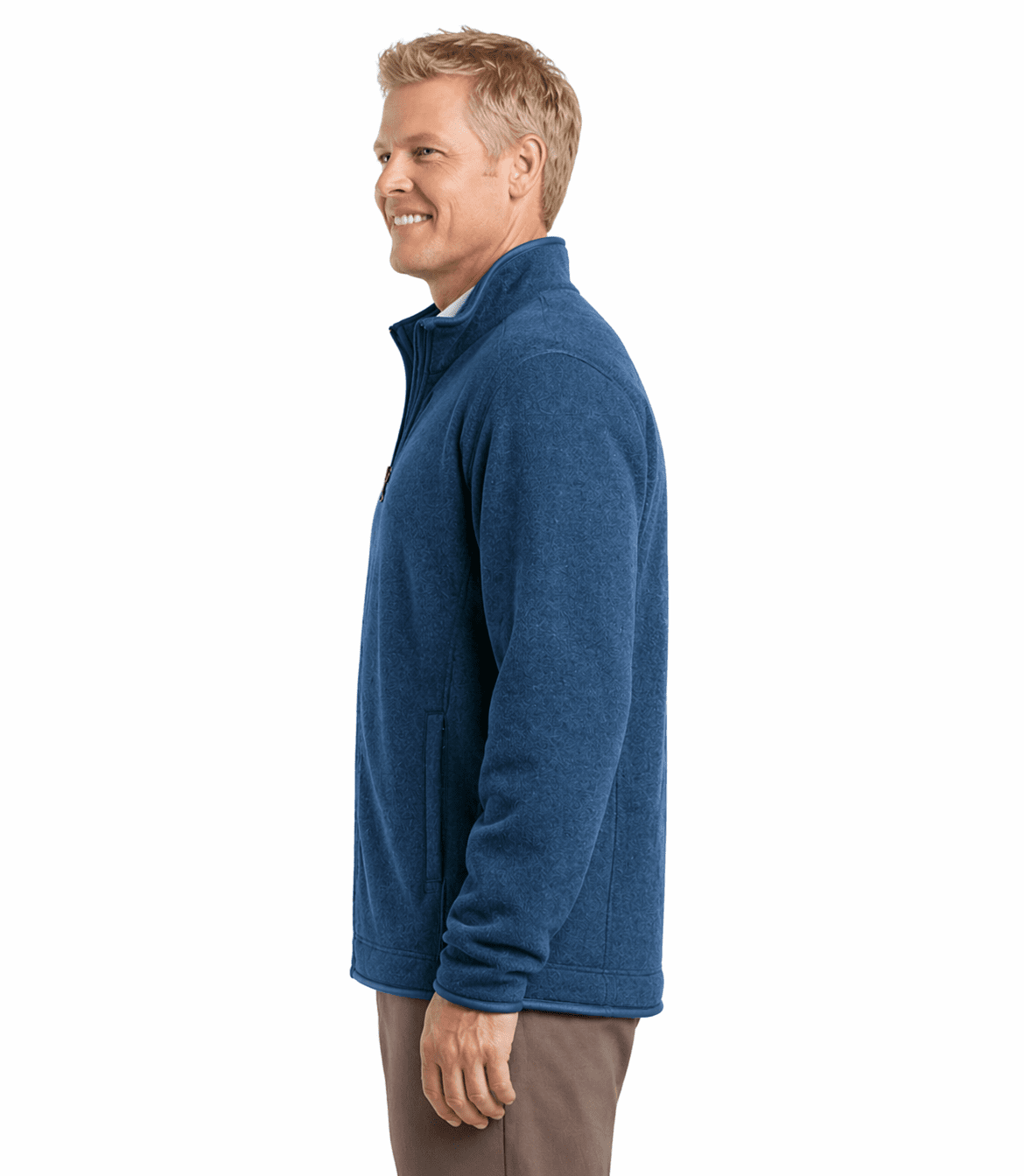 Red House Sweater Fleece Full-Zip Jacket - Image 3
