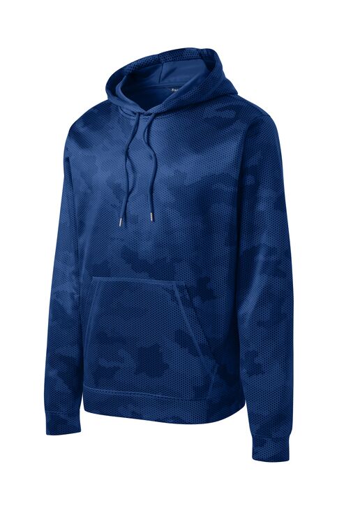 Sport-Tek CamoHex Fleece Hooded Pullover - Image 2