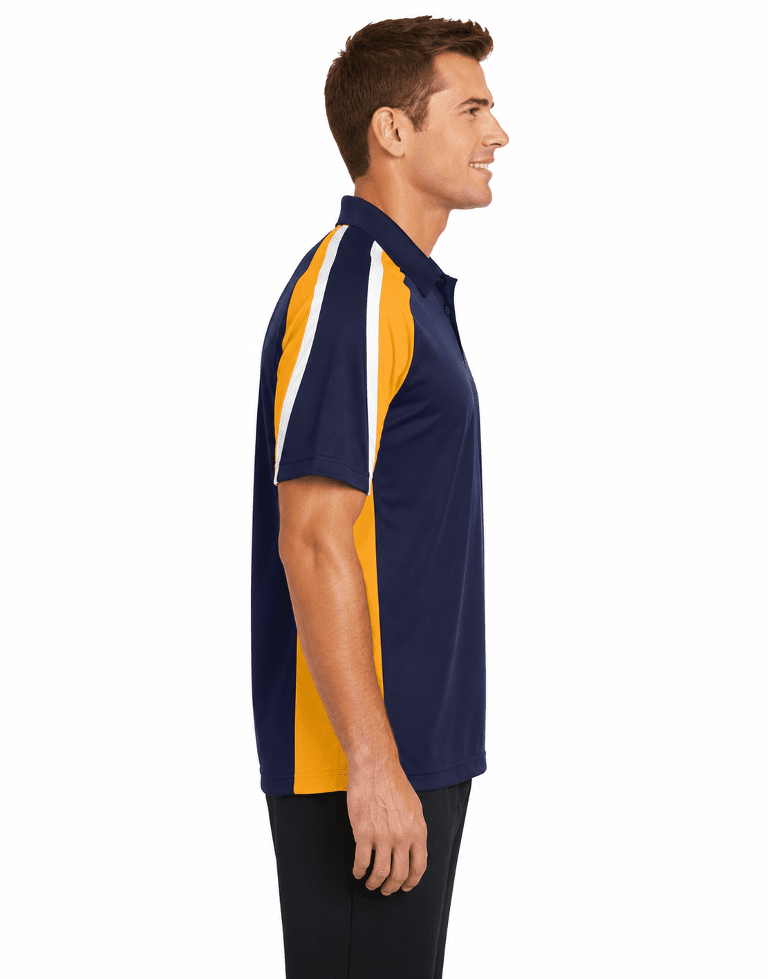 Sport-Tek Tricolor Micropique Sport-Wick Polo - Image 4