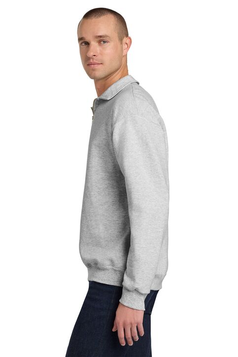 JERZEES 1/4-Zip Sweatshirt with Cadet Collar - Image 3