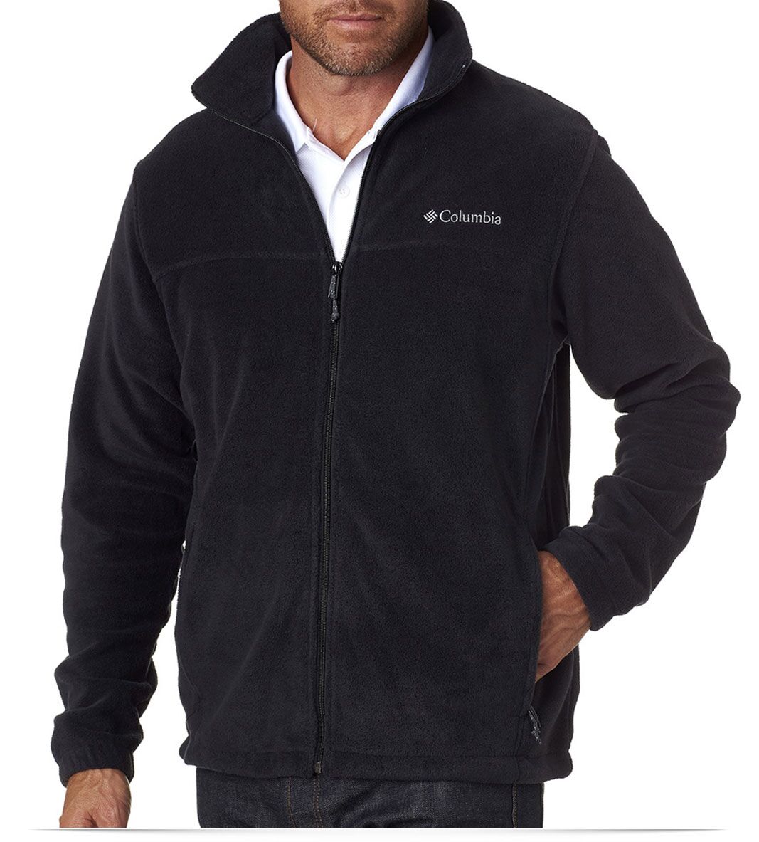 Custom Columbia Men's Mountain Full-Zip Fleece