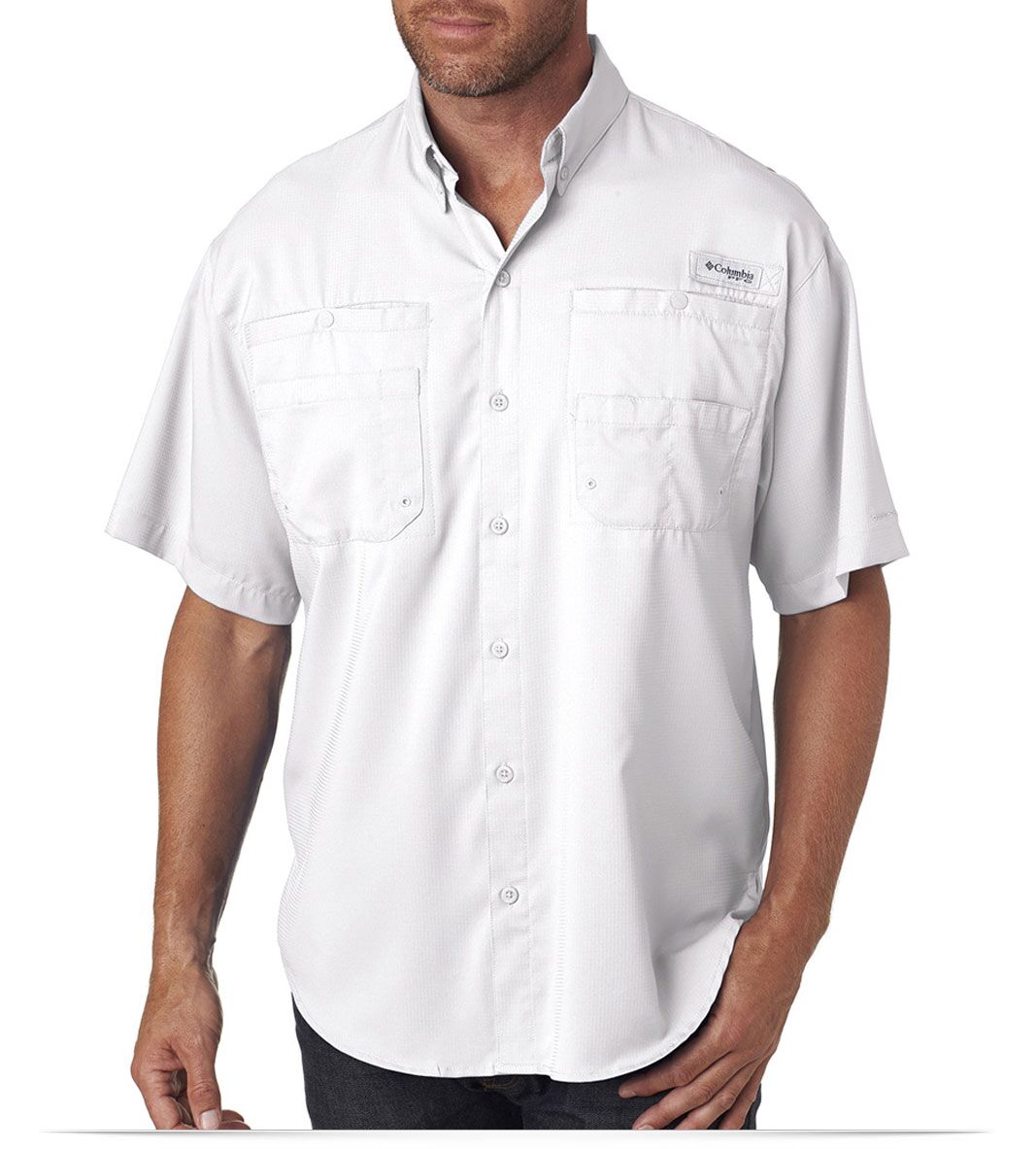 Custom Columbia Men's Short-Sleeve Shirt