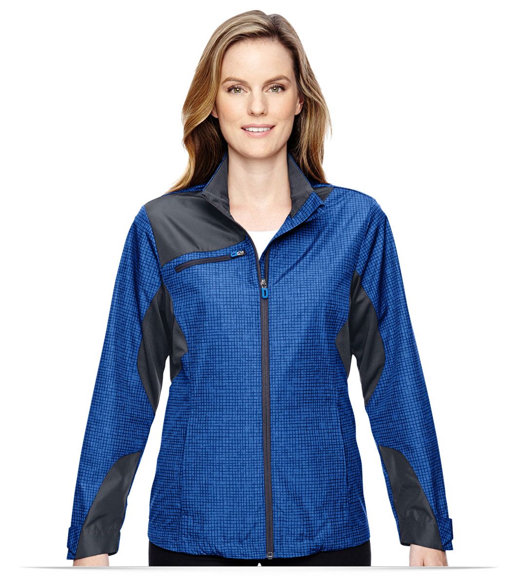North End Ladies Printed Lightweight Jacket