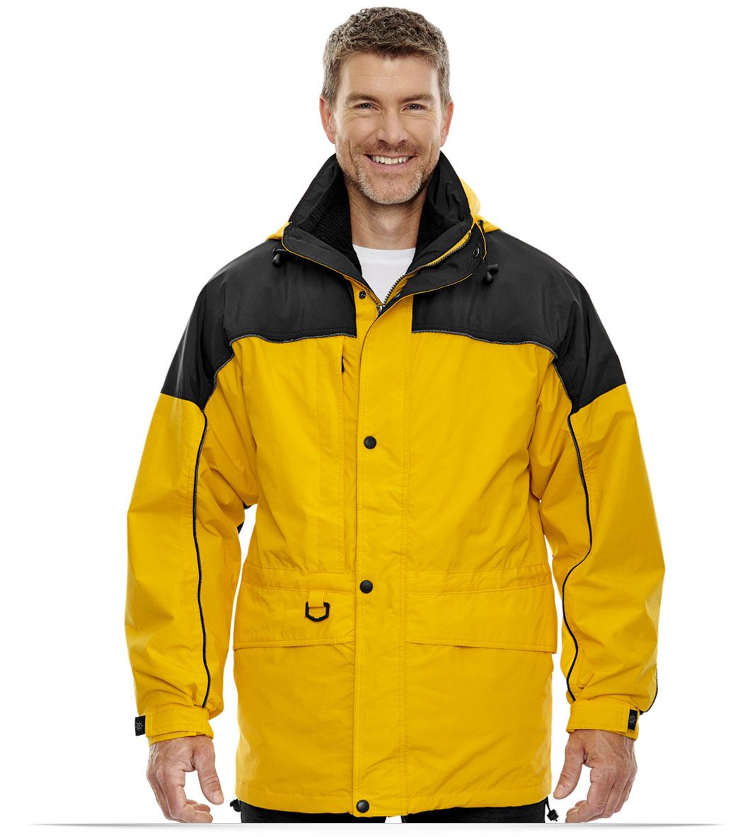 Custom Men's 3-in-1 Two-Tone Parka
