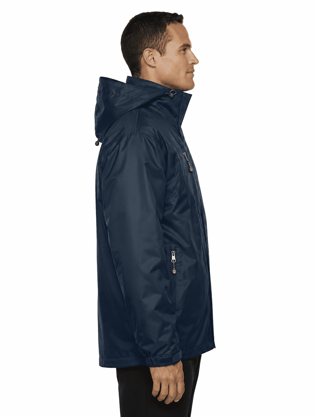 North End Men's 3-in-1 Seam-Sealed Hooded Jacket - Image 2