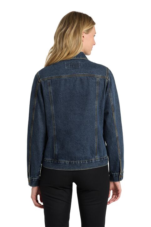 Port Authority Ladies Denim Jacket - Image 4