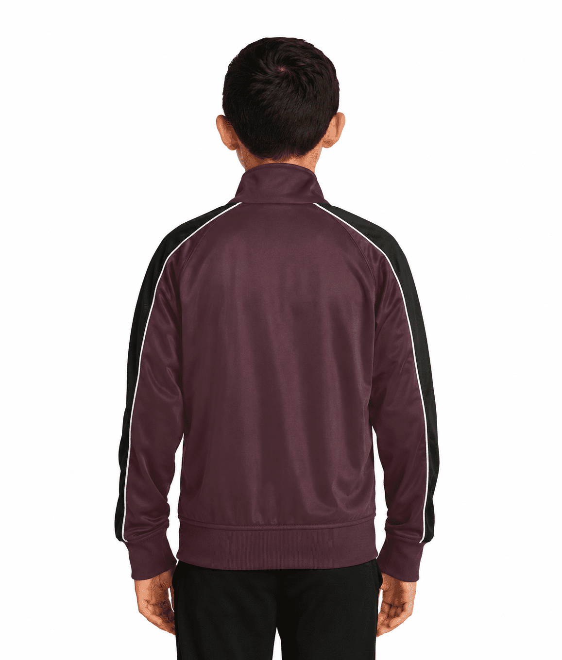 Sport-Tek Youth Piped Tricot Track Jacket - Image 4