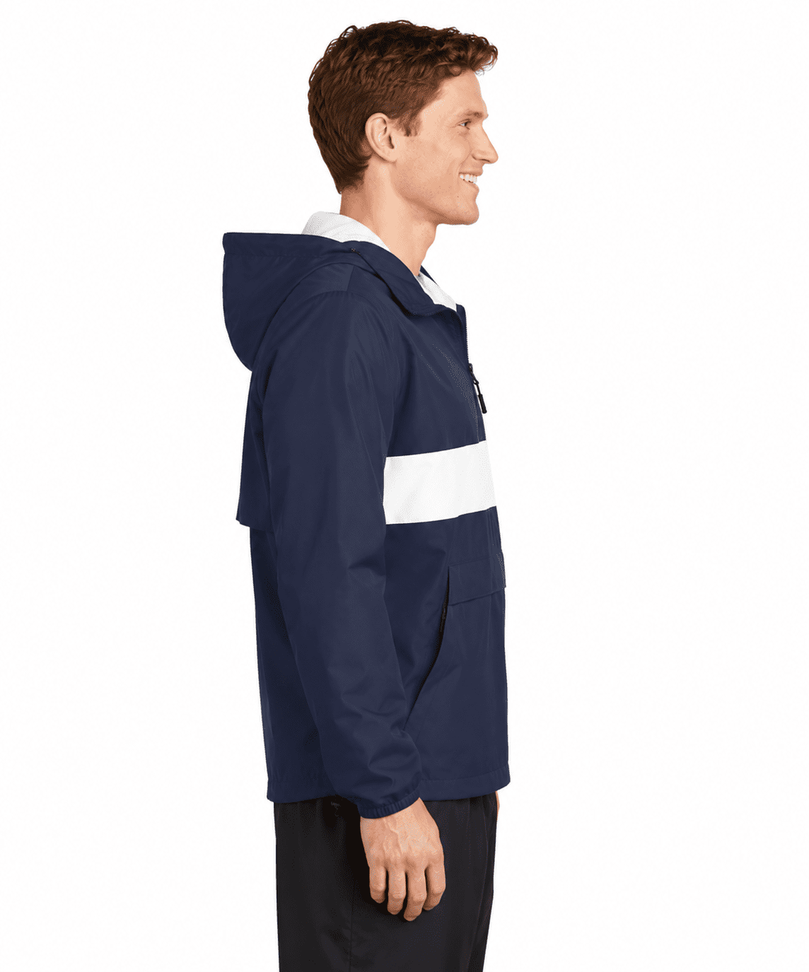Sport-Tek Zipped Pocket Anorak - Image 2