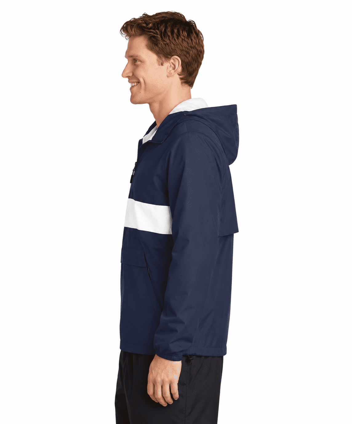 Sport-Tek Zipped Pocket Anorak - Image 3