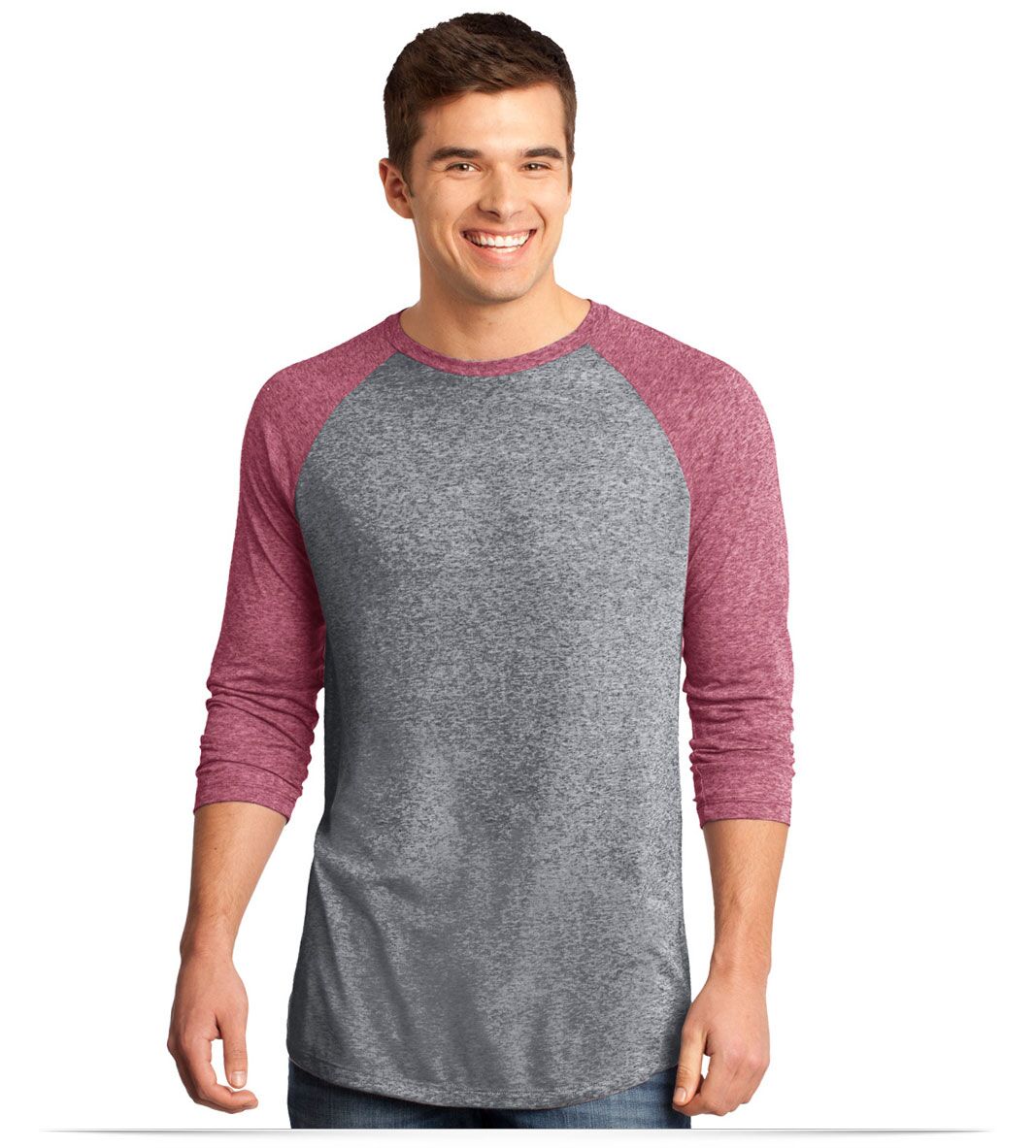 Young Men’s 3/4-Sleeve Raglan Tee