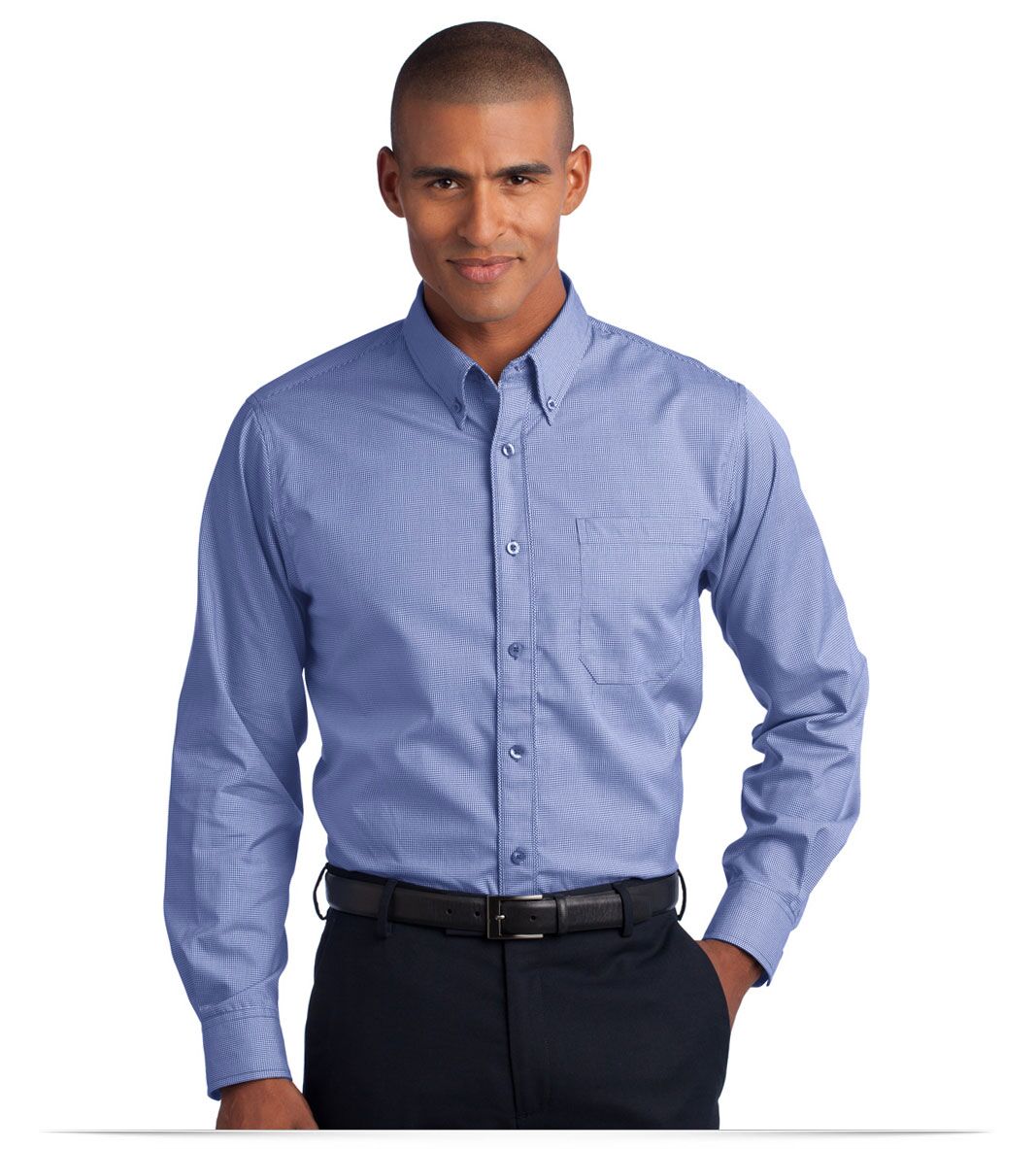 Red House Mini-Check Button-Down Shirt