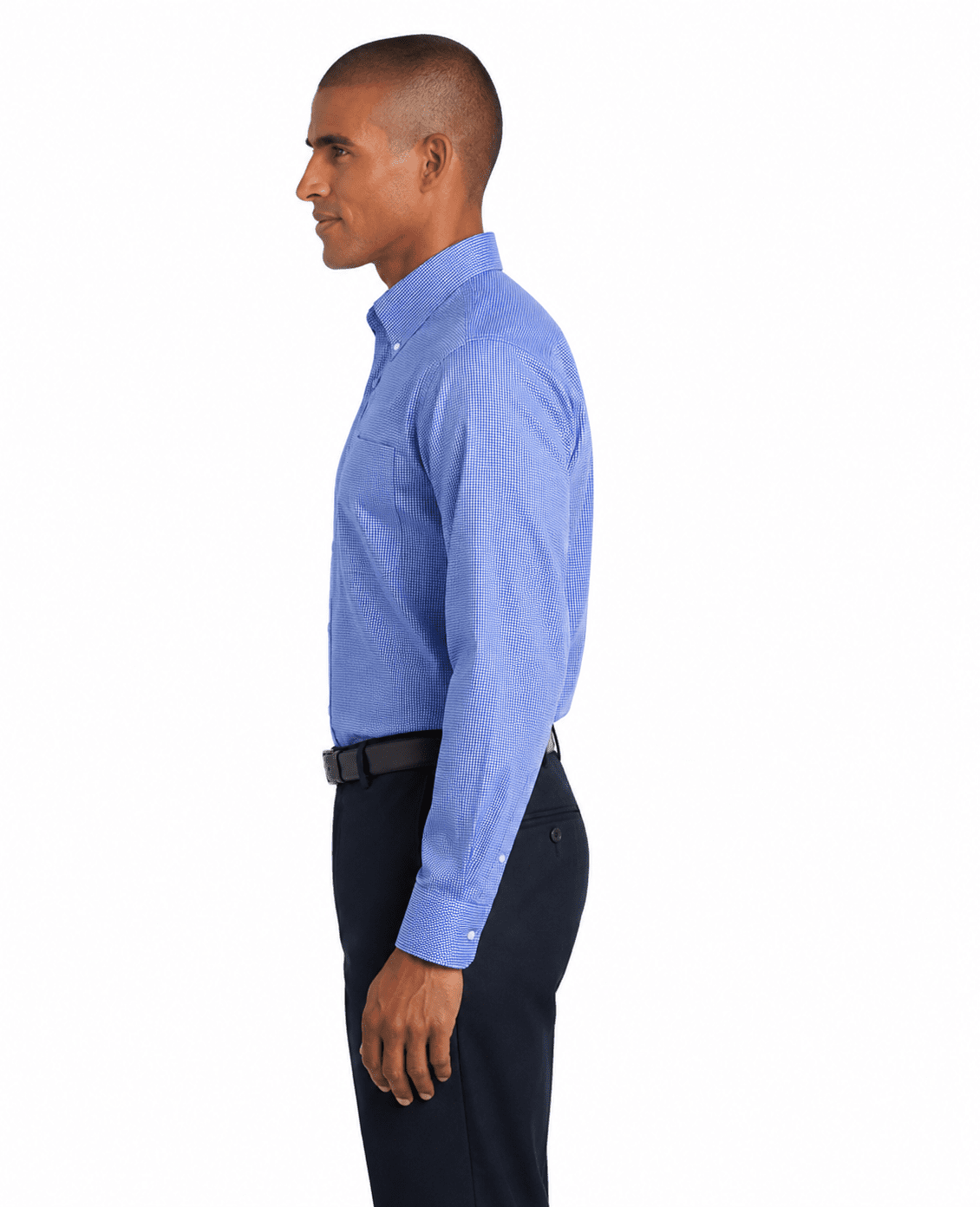 Red House Mini-Check Button-Down Shirt - Image 3