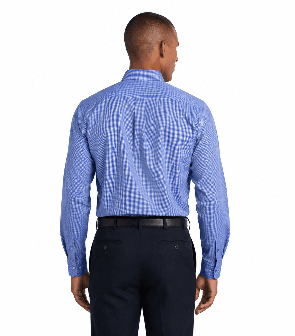 Red House Mini-Check Button-Down Shirt - Image 4