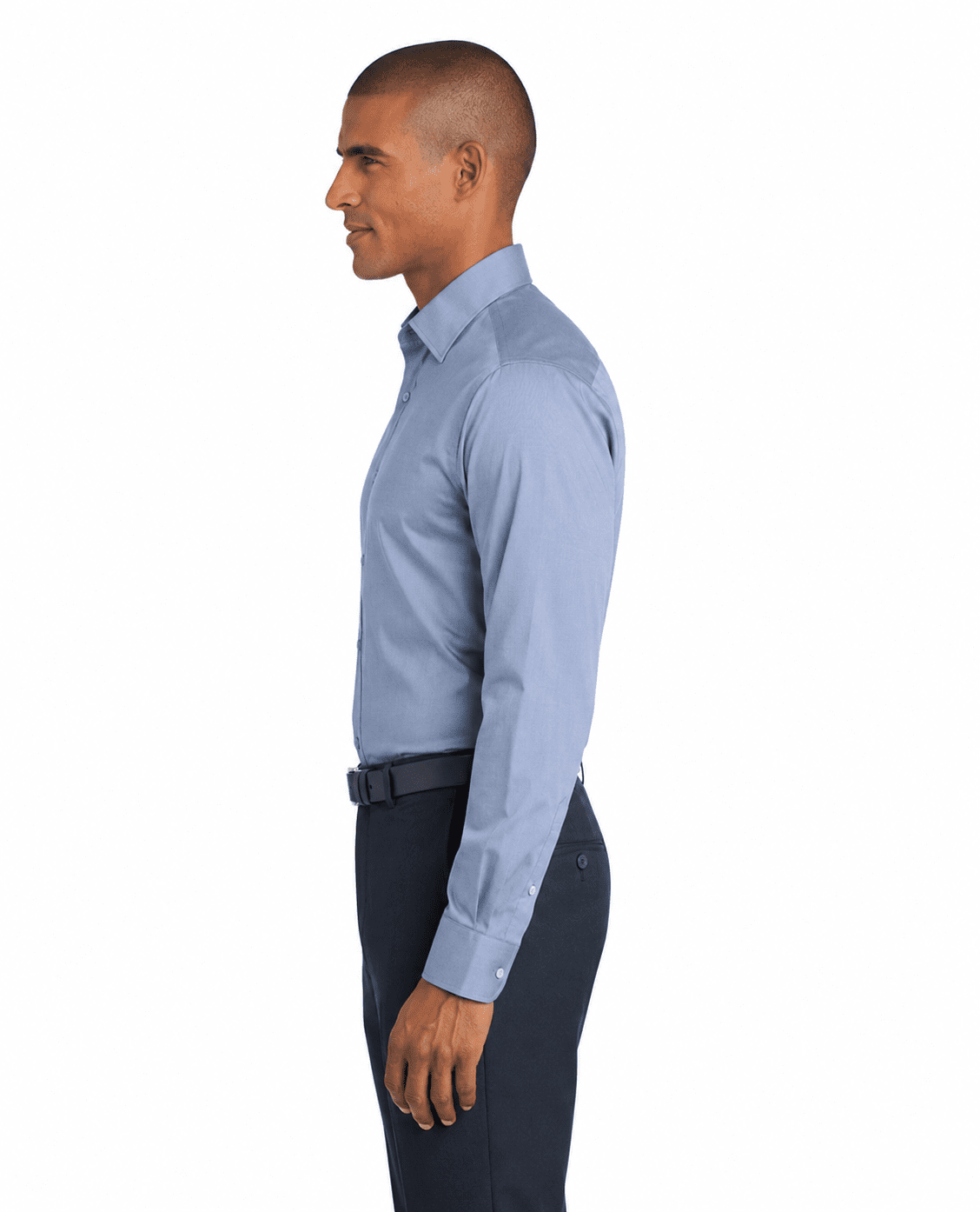 Red House Slim Fit Non-Iron Pinpoint Oxford Shirt - Image 3