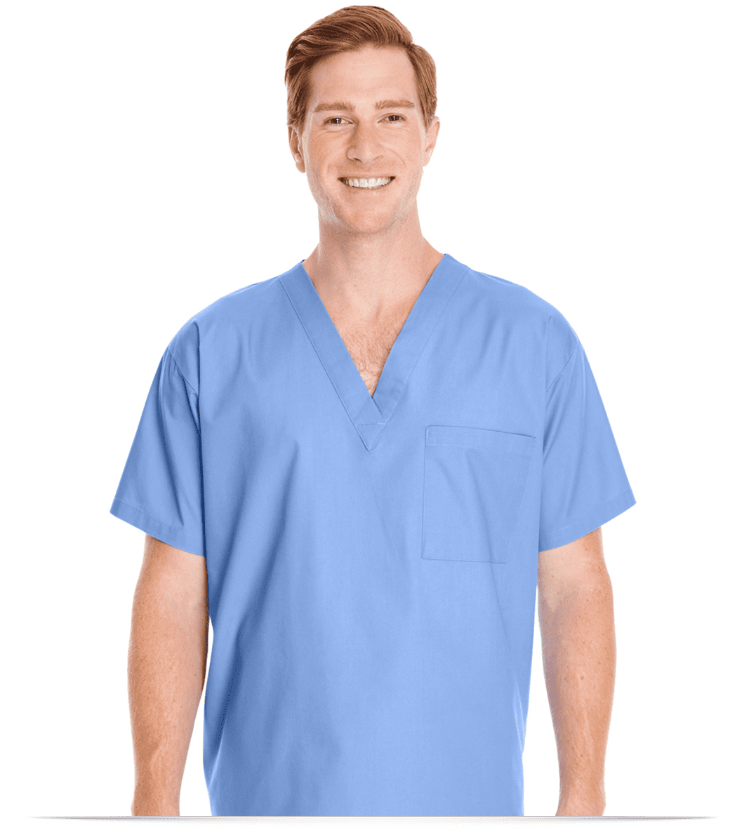 Personalized 4.9 Oz Scrub Top