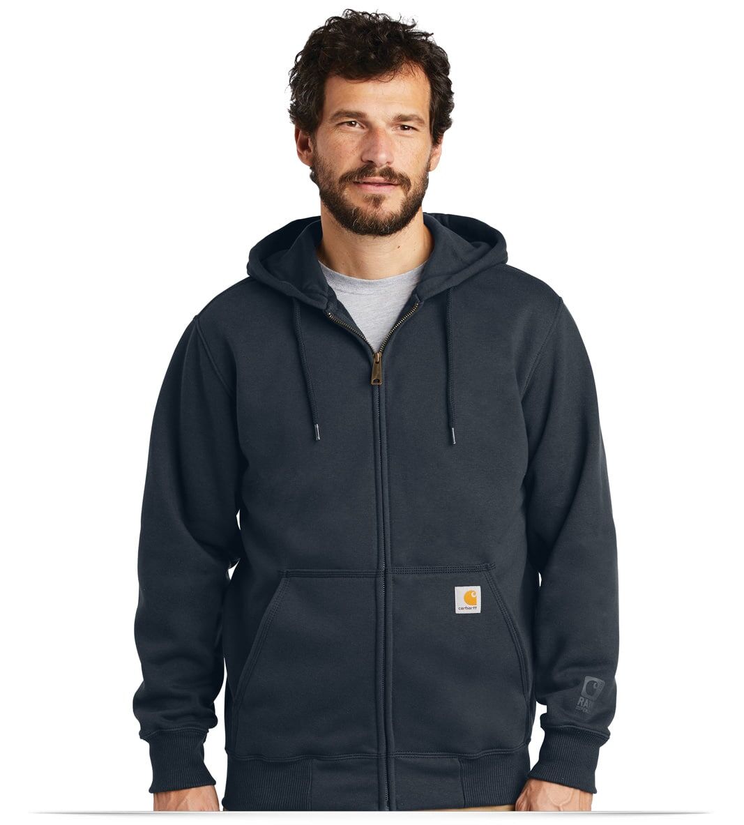 Carhartt Rain Defender Paxton Heavyweight Hooded Zip-Front Sweatshirt