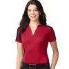 Personalized Port Authority Ladies Dri-Fit Stripe Polo Shirt