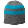 Port and Company Fleece-Lined Striped Beanie Cap