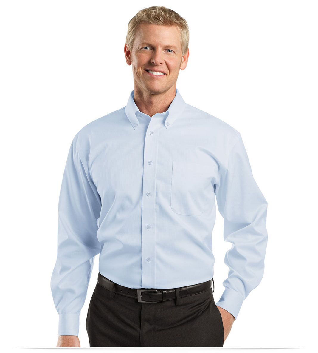 lightblue Red House Non-Iron Button-Down Shirt