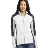 Customize Port Authority Ladies Colorblock Microfleece Jacket