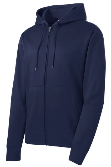 Sport-Tek Fleece Full-Zip Hooded Jacket - Image 2