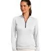 Ladies Dri-FIT 1/2-Zip Cover-Up