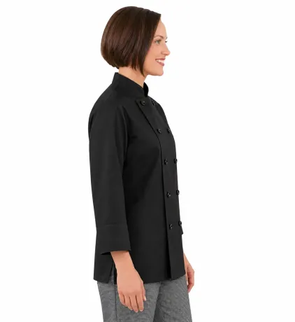 10 Button 3/4 - Sleeve Chef Jacket - Image 2